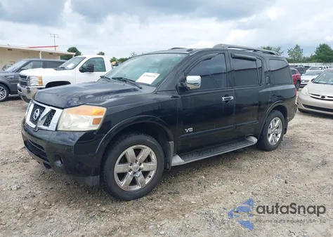 2009 Nissan Armada Le from USA, damaged, VIN 5N1BA08C39N602875